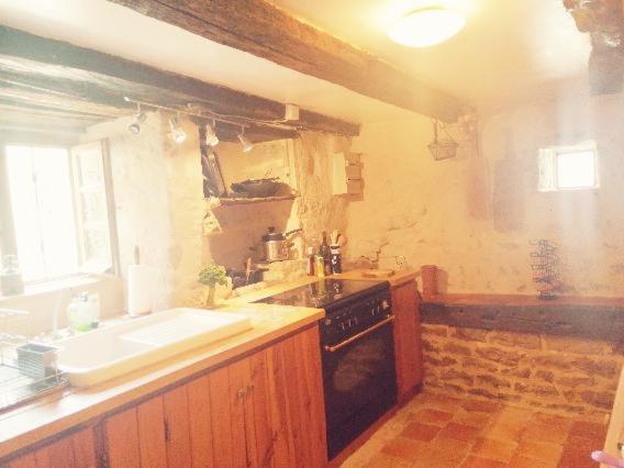 Traditional Stone Cottage Condac Exterior photo
